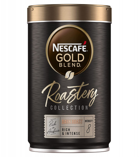 Nescafé Gold Blend Roastery Collection Dark Roast Rich & Intense Ground Coffee, 3.53 oz / 100 g