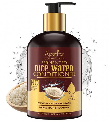 Spantra Fermented Rice Water Conditioner | Prevents Breakage & Smoothens Hair | 300 ml (free shipping)