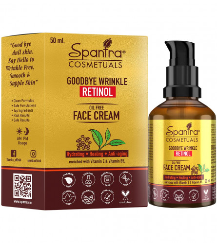 Spantra Retinol Face Cream (Oil Free) 50 Ml (Pack Of 2)