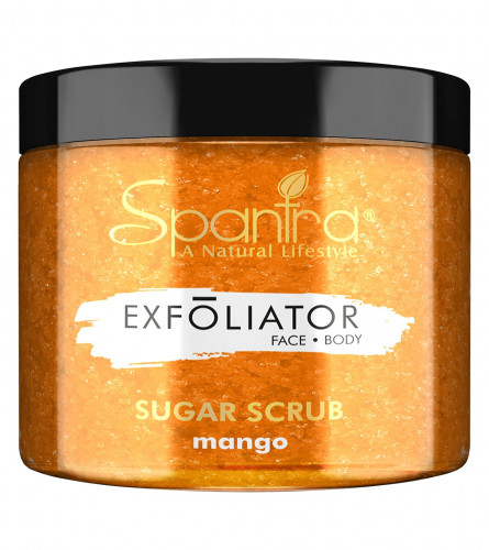 Spantra Mango Sugar Scrub | Face & Body Scrub | Tan Removal | Body Polishing | 125 gm (Pack of 2)  free shipping