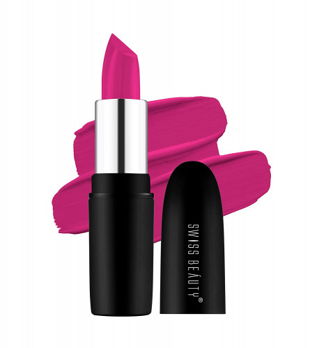 Swiss Beauty Pure Matte Lipstick Lush Pink
