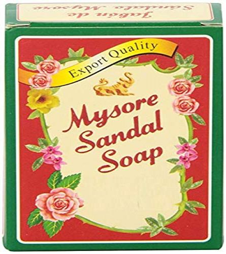 Mysore Sandal Bathing Soap With Sandalwood Oil 75 Gm X 6 Pack