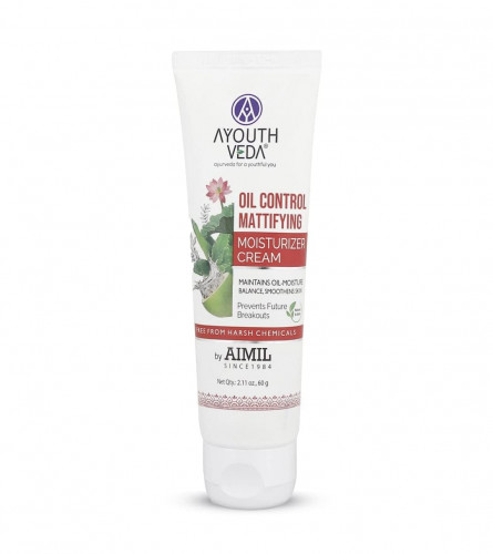 Ayouthveda Oil Control Mattifying Moisturizer Cream Skin Redness & Prevents Breakouts
