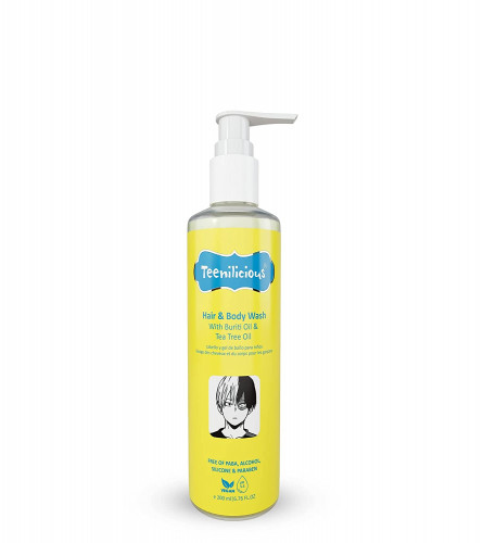 Teenilicious Hair & Body Wash With Buriti Oil & Tea Tree Oil 200 ml (Fs)