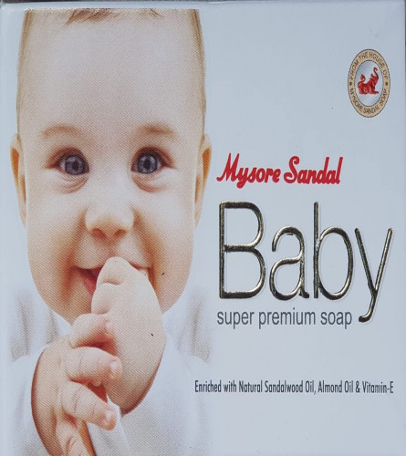 MYSORE SANDAL Baby Super Premium Soap 4 x 75 g