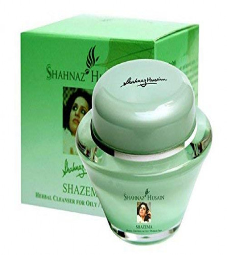 Shahnaz Husain Shazema Plus - Herbal Cleanser For Oily/Problem Skin(Sky Blue_40gms)  (40 g)