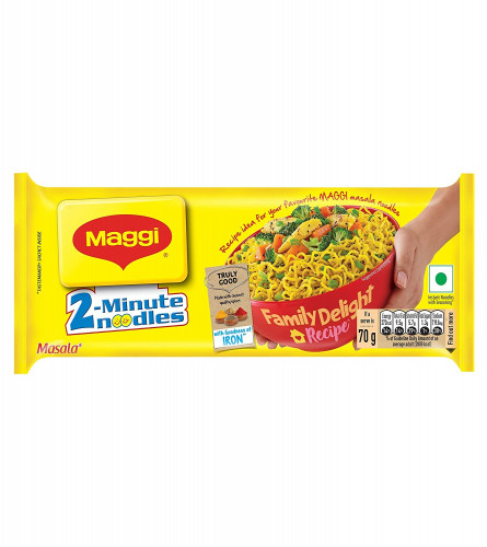 Maggi 2-Minute Masala Instant Noodles, 280 grams Pouch