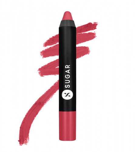 SUGAR Cosmetics Matte As Hell Crayon Lipstick Rose Dawson