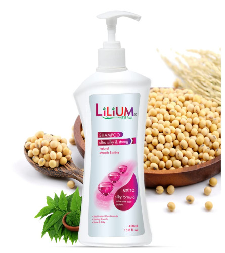 Lilium Herbal Ultra Silky & Strong Shampoo 450 ml (Fs)