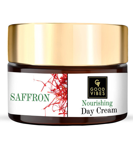 Good Vibes Saffron Nourishing Day Cream | 50 gm (pack of 2) free shipping