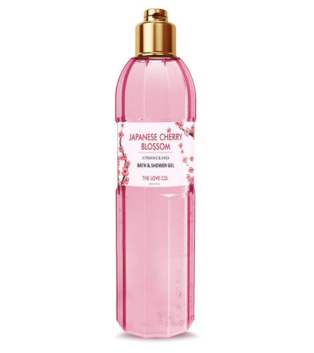 THE LOVE CO. Luxuriate in Love with Cherry Blossom Body Wash, 250 ml ( free shipping)