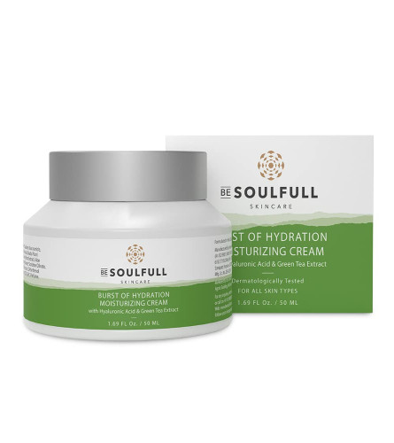 BE SOULFULL Moisturizing Cream 50 gm (Pack of 2) Fs