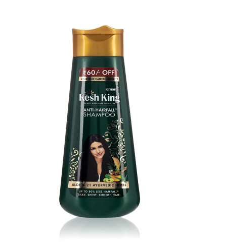 Kesh King Ayurvedic Anti Hairfall Shampoo Reduces Hairfall 340 ml (Fs)
