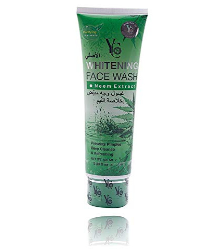 YC Whitening Neem Extract Acne Face Wash (100 ml x 2 pack)  free shipping