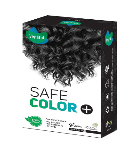 Vegetal Safe Color - Soft Black 100g (Fs)