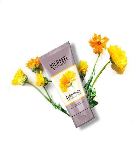 Richfeel Anti Acne Calendula Face Wash 100 g (Pack of 3) Fs