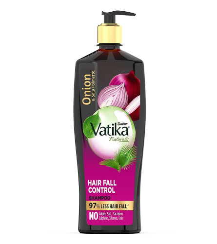 Dabur Vatika Onion Hair Fall Control Shampoo - 640 ml | free shipping