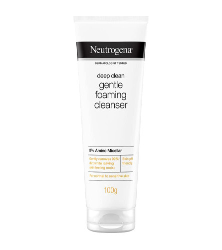 Neutrogena Deep Clean Foaming Cleanser For Normal To Oily Skin, 100g
