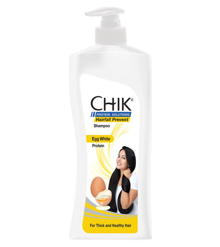 Chik Protein Solution Hairfall Prevent Shampoo, With Goodness Of Egg White, For Thick And Healthier Hair (650 ml) free ship