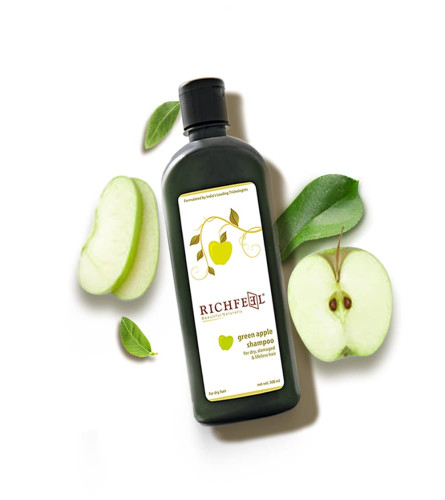 Richfeel - Green Apple Shampoo, 500 ml (Fs)