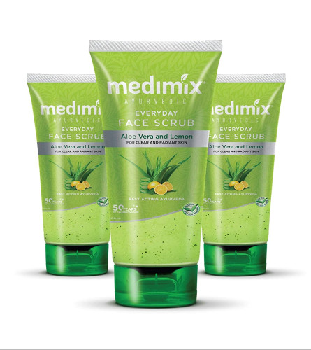 Medimix Ayurvedic Everyday Face Scrub, 100ml (Pack of 3)