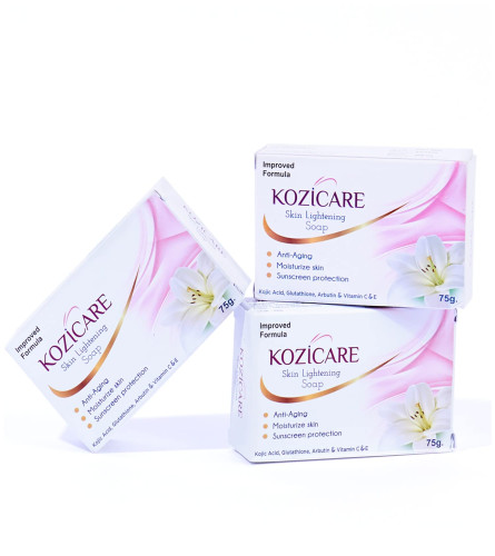 Kozicare Skin Lightening Soap, 75 g (Pack of 3) free ship
