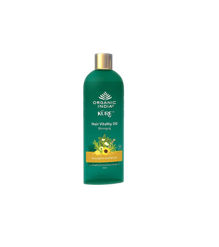 Organic India Hair Vitality Oil Bhringaraj, 120 ml | free shipping