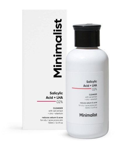 Minimalist 2% Salicylic Acid Face Wash For Oily Skin | 100 (free shipping)