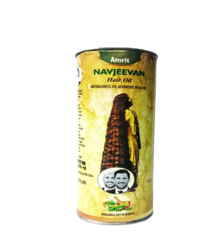 Amrit Navjeevan Herbal Hair Oil, Reduces hair fall,Increase Hair Volume, Makes Hair Strong