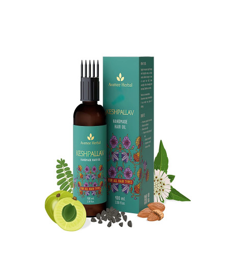 Avimee Herbal Keshpallav Hair Oil For Men And Women