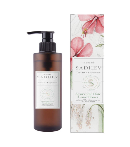 Sadhev - Ayurvedic Conditioner - Aloe & Hibiscus, 200 Ml | free shipping