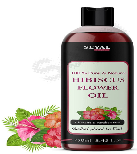 Seyal Hibiscus Oil Pure & Natural Virgin Unrefined for Hair & Skin (Gudhal ka Tail) (250 ml) free shipping