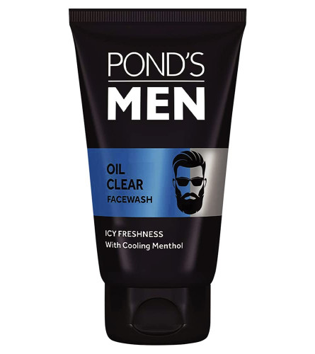 Pond's Men Men Oil Clear Face Wash 100 g (pack of 2) Fs