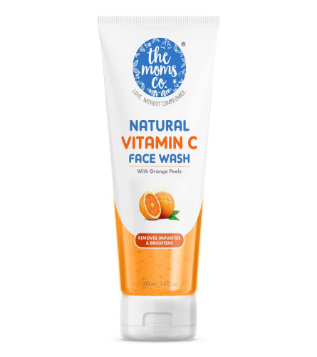 The Moms Co Natural Vitamin C Face Wash for Women & Men 100 ml (Fs)