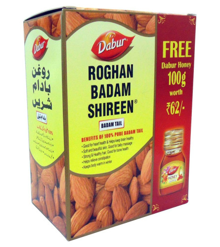 Dabur Badam Hair Oil 100 ml (Pack of 2) Fs
