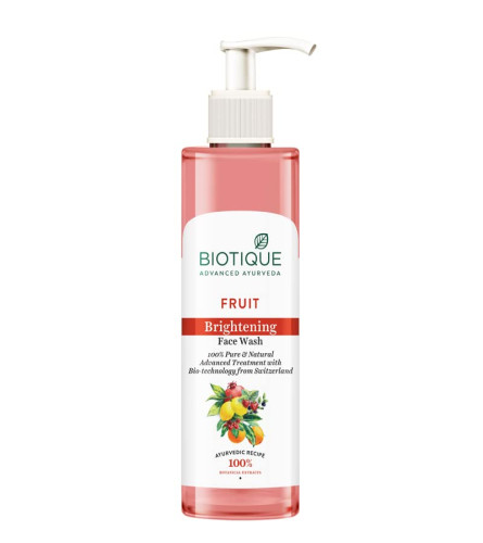 Biotique Fruit Brightening Face Wash 200 ml (Pack of 2) Fs
