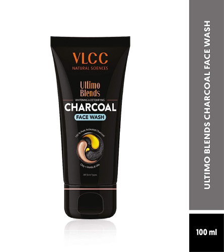 VLCC Ultimo Blends Charcoal Face Wash 100 ml (Pack of 2) Fs