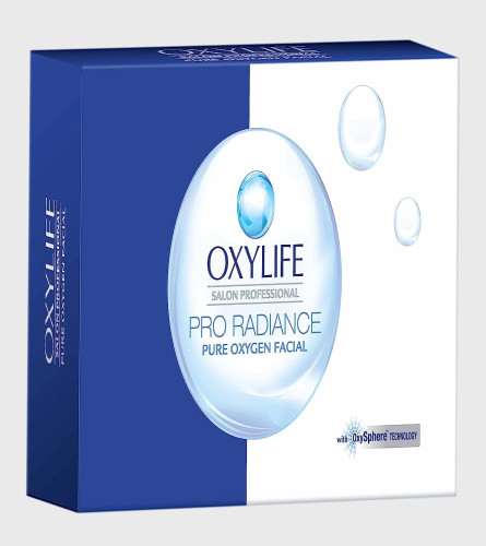 OXYLIFE Pro Radiance Facial Kit | Pure Oxygen Facial | Salon | 50 Gram (pack of 2) free ship
