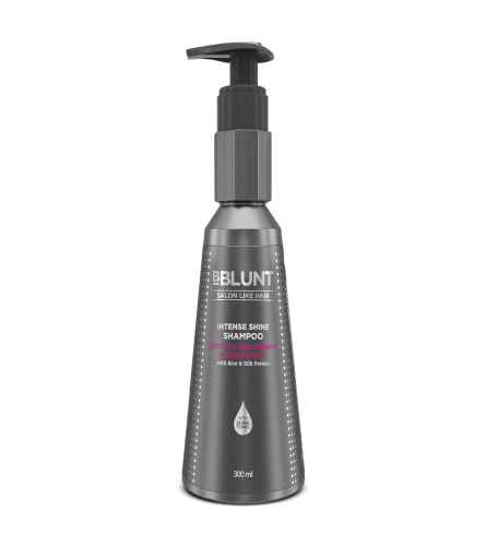 BBLUNT Intense Shine Shampoo with Rice & Silk Protein 300 ml (Fs)