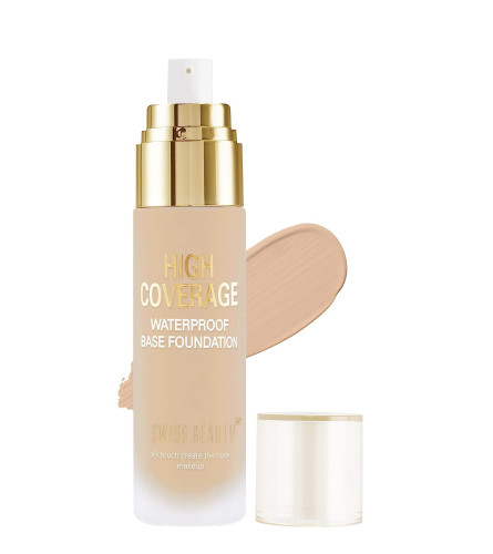 Swiss Beauty High Coverage Waterproof Base Foundation - 05 Classic Ivory