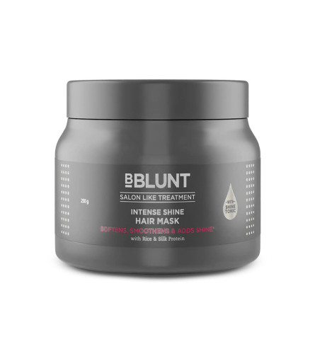 BBLUNT Intense Shine Hair Mask with Rice & Silk Protein 250 g (Fs)