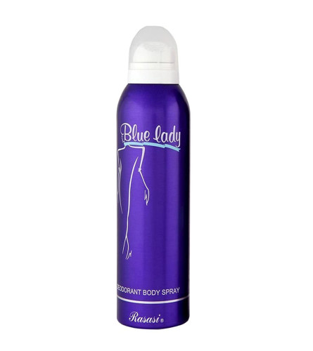 RASASI Blue Lady Deodorant Body Spray for Women
