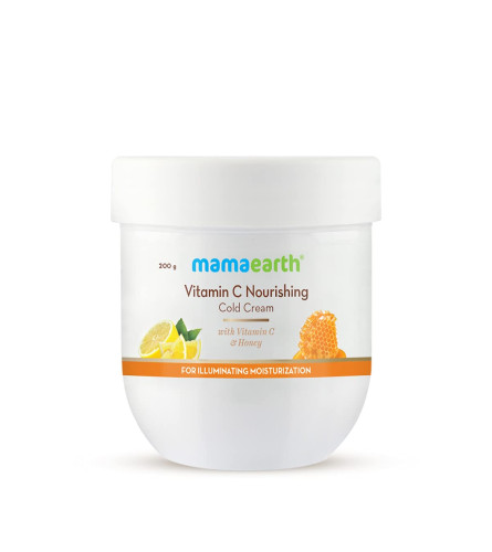 Mamaearth Vitamin C Nourishing Cold Winter Cream 200 gm (Pack of 2) Fs