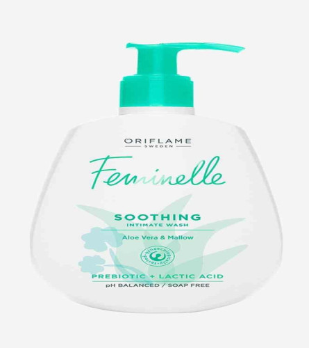 Oriflame Feminelle Soothing Intimate Wash With Aloe Vera & Mallow 300 ml (Fs)