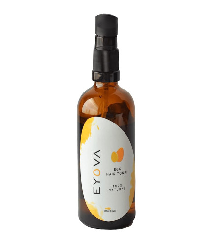 Eyova Natural Egg Oil for Hair | Cold Pressed with Essential oils | No Silicones | 100 ml (free shipping)