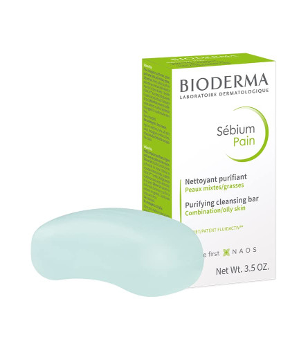 Bioderma Sebium Pain, Anti-Acne Soap - 100gm (free ship)