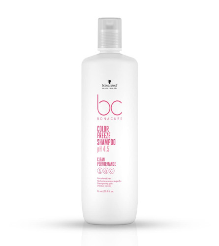 Schwarzkopf Professional Bonacure Ph4.5 Color Freeze Shampoo | For Colored Hair | 1000 Ml | free shipping