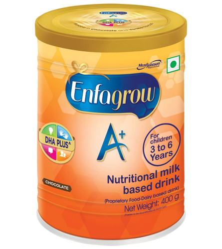 Enfagrow A+ Nutritional Milk Powder Health Drink for Children (3-6 years) Chocolate 400g (Fs)