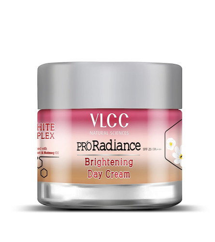 VLCC Pro Radiance Brightening Day Cream With SPF 25 (50 gm x 2 pack)  free shipping
