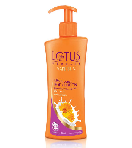 Lotus Herbals Safe Sun UV Protect Body Lotion 250 ml (Fs)